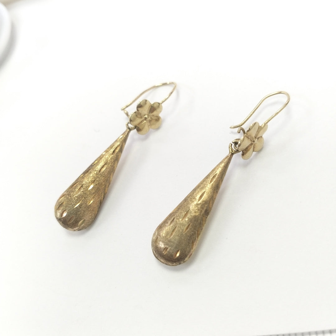 ARETES PAR ORO 8 K 1.8 GRMS (SEMINUEVO)
