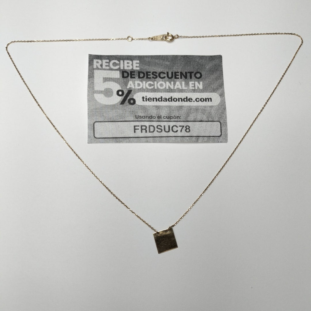 GARGANTILLA ORO 14 K 1.2 GRMS (SEMINUEVO)