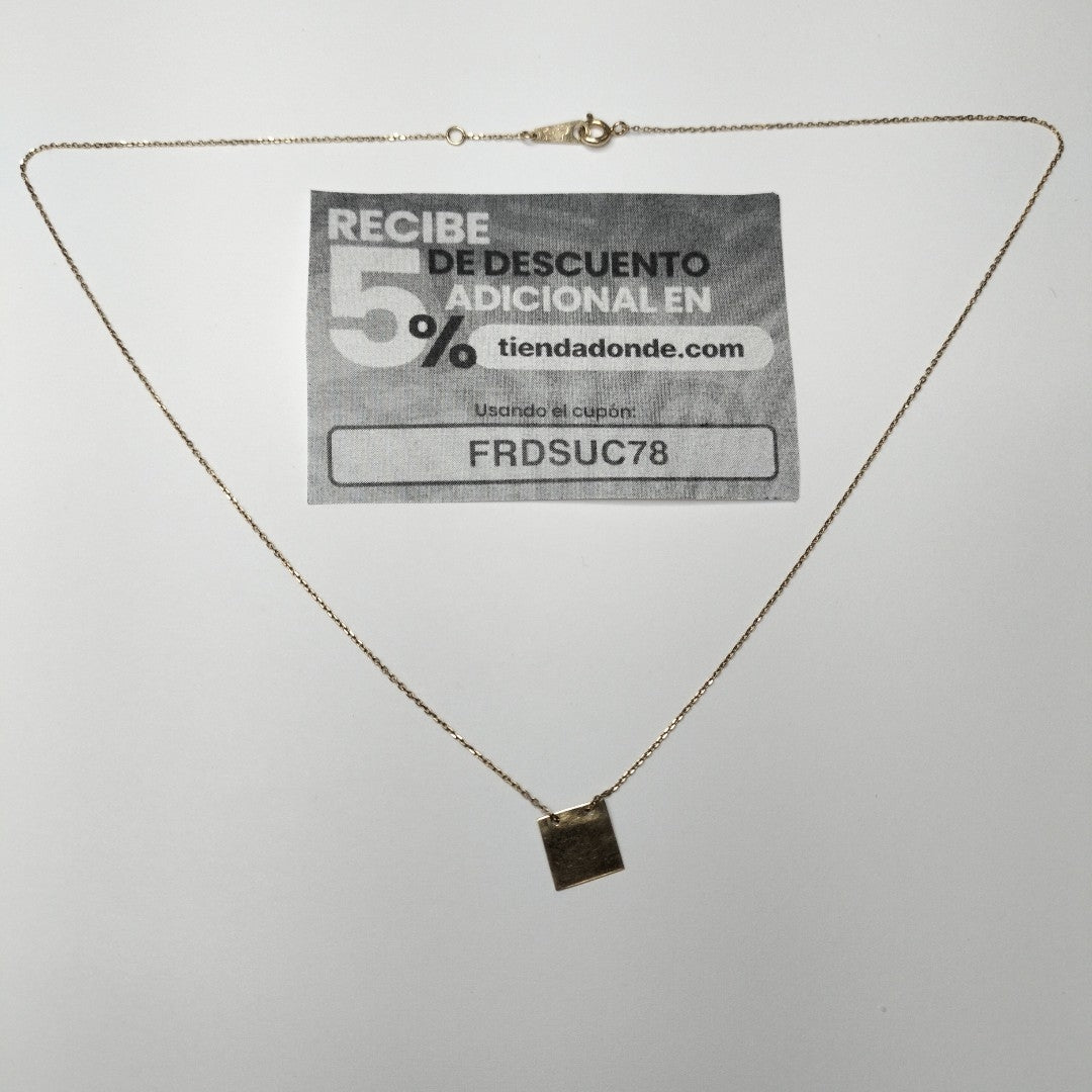 GARGANTILLA ORO 14 K 1.2 GRMS (SEMINUEVO)