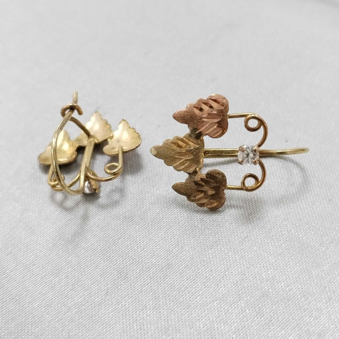 ARETES PAR ORO 8 K 2,00 GRMS (SEMINUEVO)
