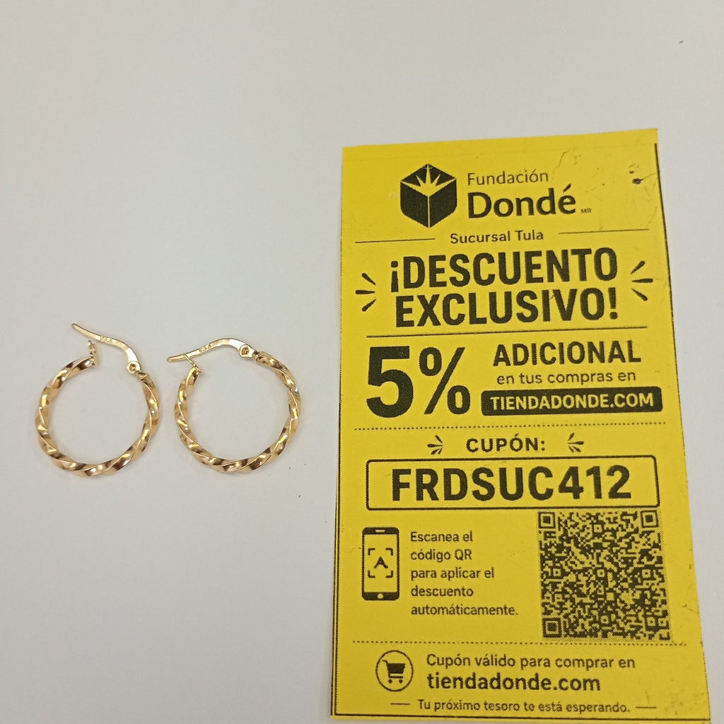ARRACADAS ORO 14K 1 (NUEVO)