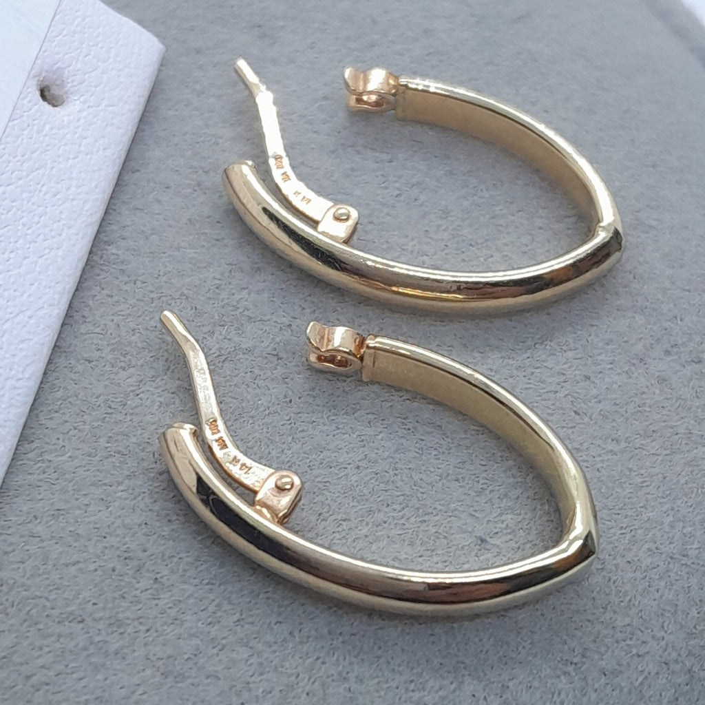 ARRACADAS ORO 14K 1.5 (NUEVO)
