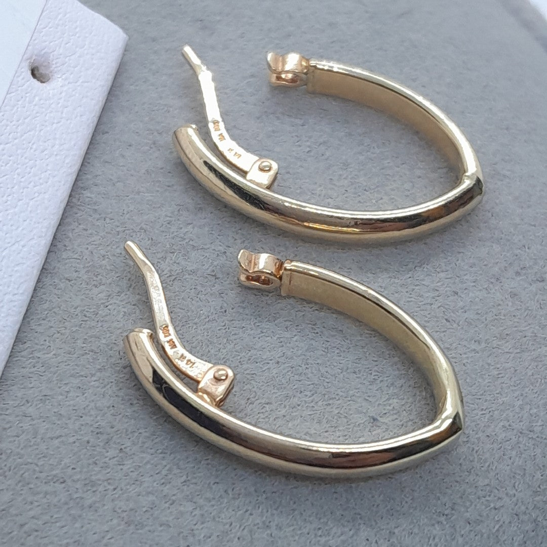 ARRACADAS ORO 14K 1.5 (NUEVO)