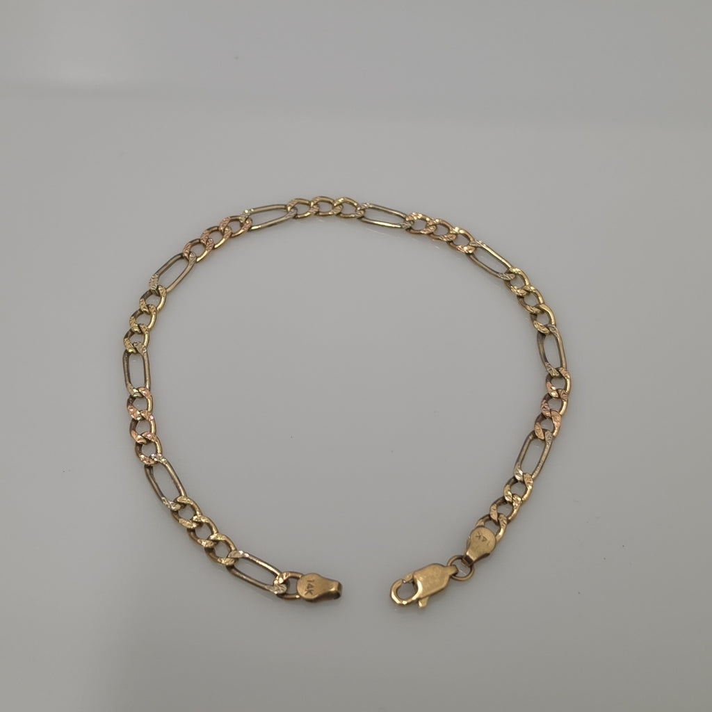 PULSERA ORO 14 K 3.2 GRMS (SEMINUEVO)