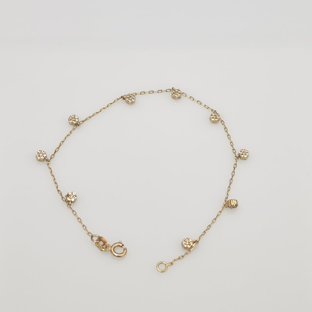 PULSERA ORO 14 K 2.2 GRMS (SEMINUEVO)