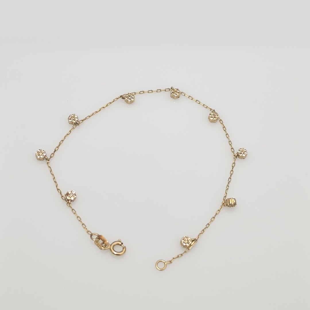 PULSERA ORO 14 K 2.2 GRMS (SEMINUEVO)