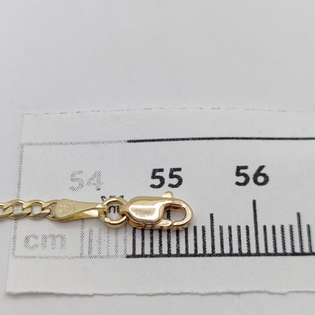 CADENA 3X1 14K 55 CM 5 GR (NUEVO)
