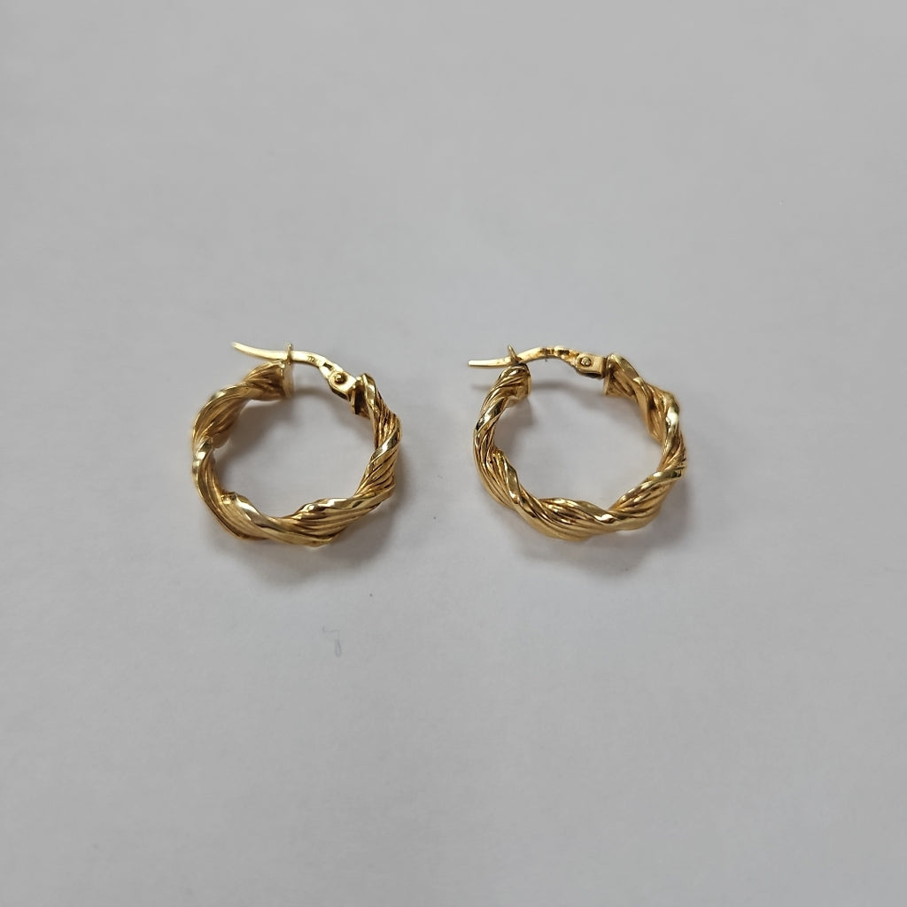 ARRACADAS PAR ORO 14 K 1,90 GRMS (SEMINUEVO)