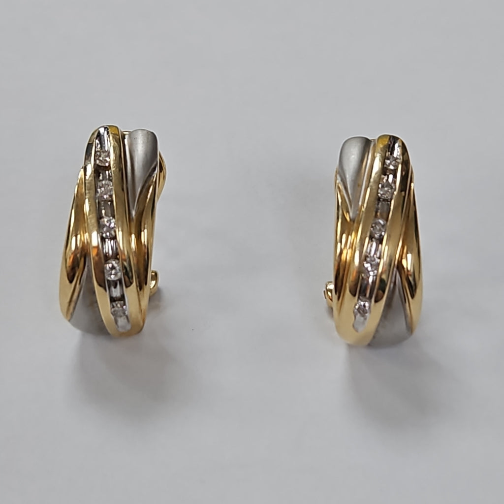 ARETES PAR ORO 14 K 5.9 GRMS (SEMINUEVO)