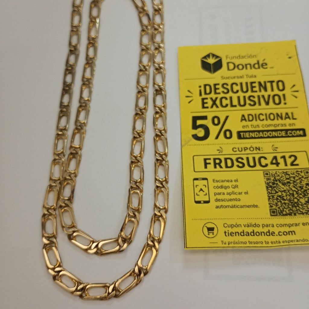 CADENA ORO 10 K 30,70 GRMS (SEMINUEVO)