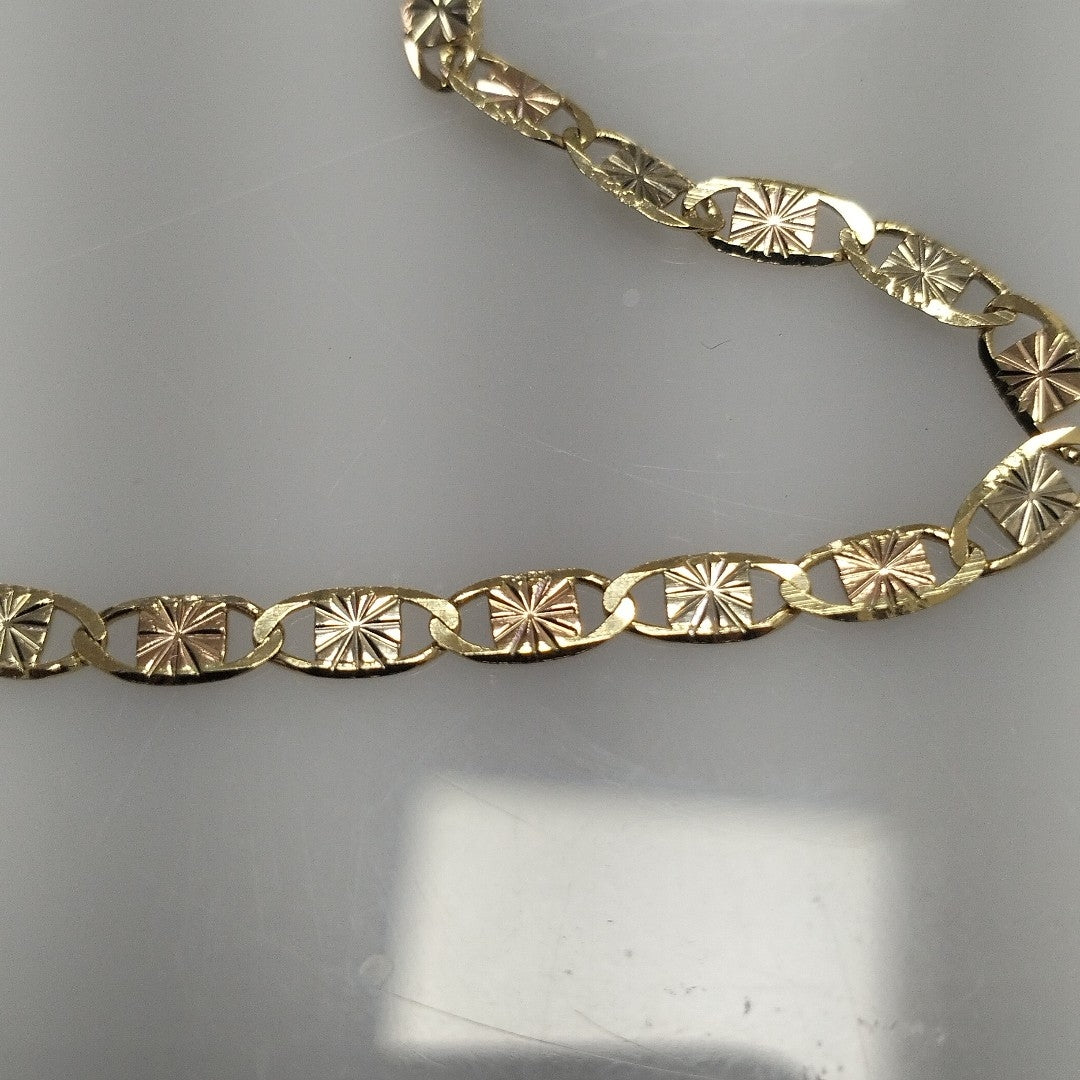 PULSERA GUCHI 14K 18 CM 2.9 GR (NUEVO)