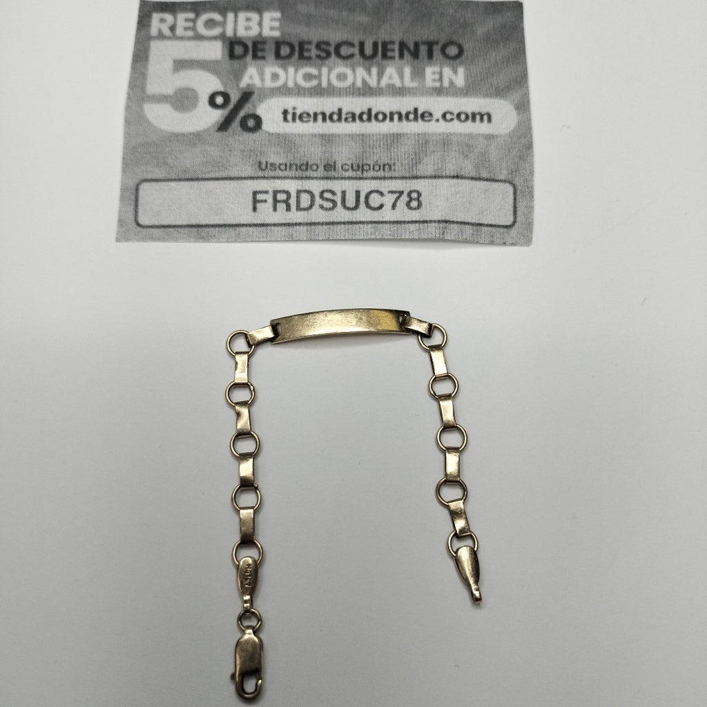 ESCLAVA ORO 14 K 3 GRMS (SEMINUEVO)