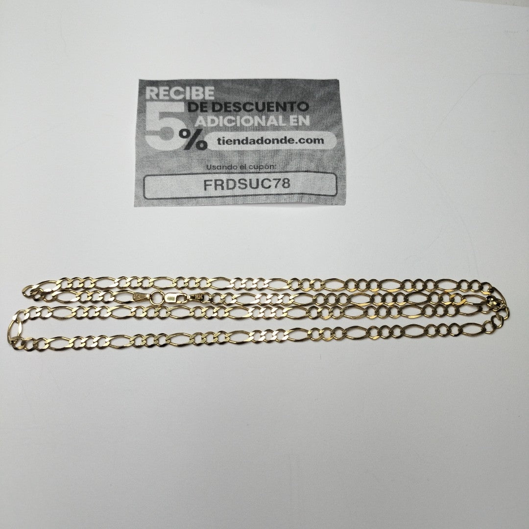 CADENA ORO 10 K 7.9 GRMS (SEMINUEVO)