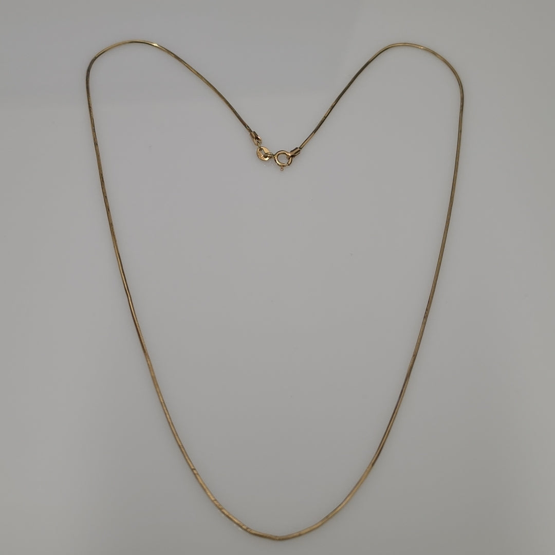 CADENA ORO 14 K 3.3 GRMS (SEMINUEVO)