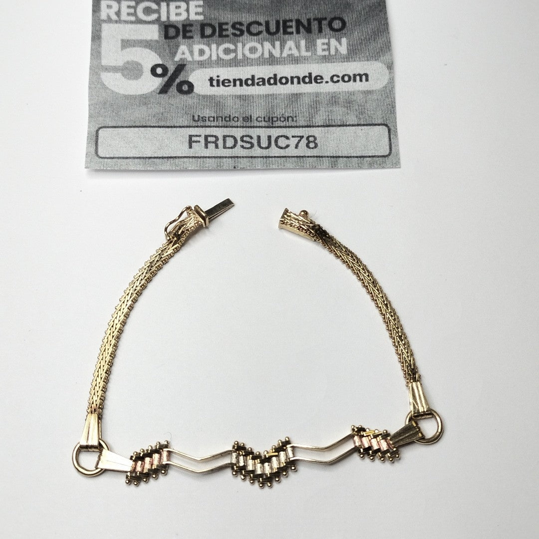PULSERA ORO 14 K 9.1 GRMS (SEMINUEVO)