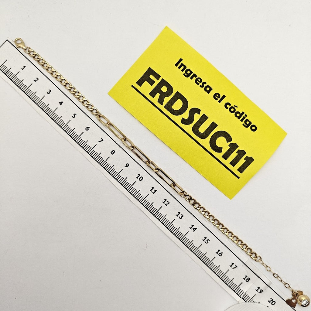 PULSERA ORO 10 K 3.2 GRMS (SEMINUEVO)