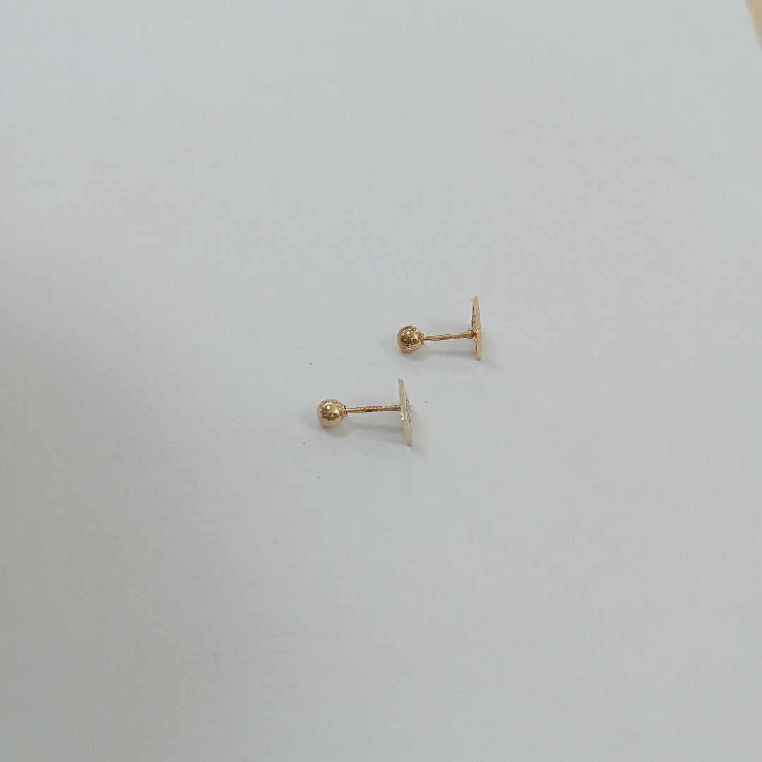 BROQUELES PAR ORO 10 K 0,30 GRMS (SEMINUEVO)