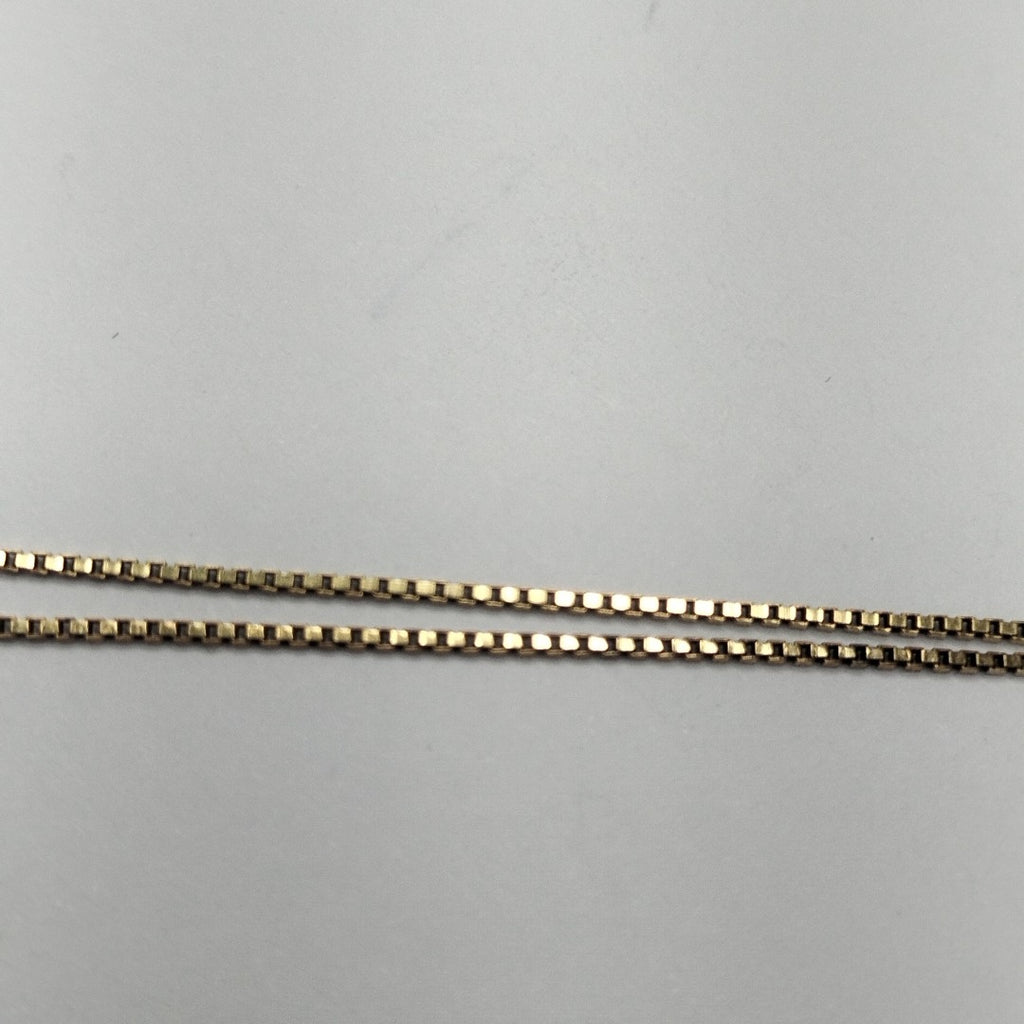 K1 7,20 GRMS 14 K IDENTIFICACIÓN GARGANTILLA TEJIDO COLA DE RATA, HECHURA (SEMINUEVO)