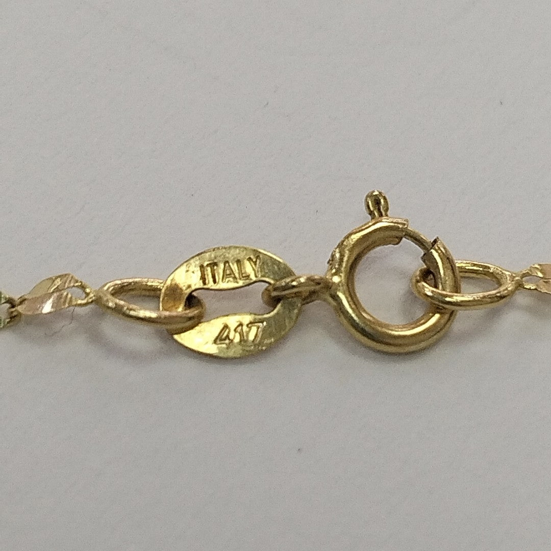 CADENA ORO 10 K 0.7 GRMS (SEMINUEVO)