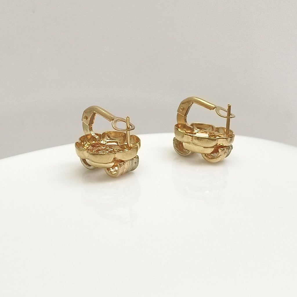 ARETES PAR ORO 10 K 6,40 GRMS (SEMINUEVO)