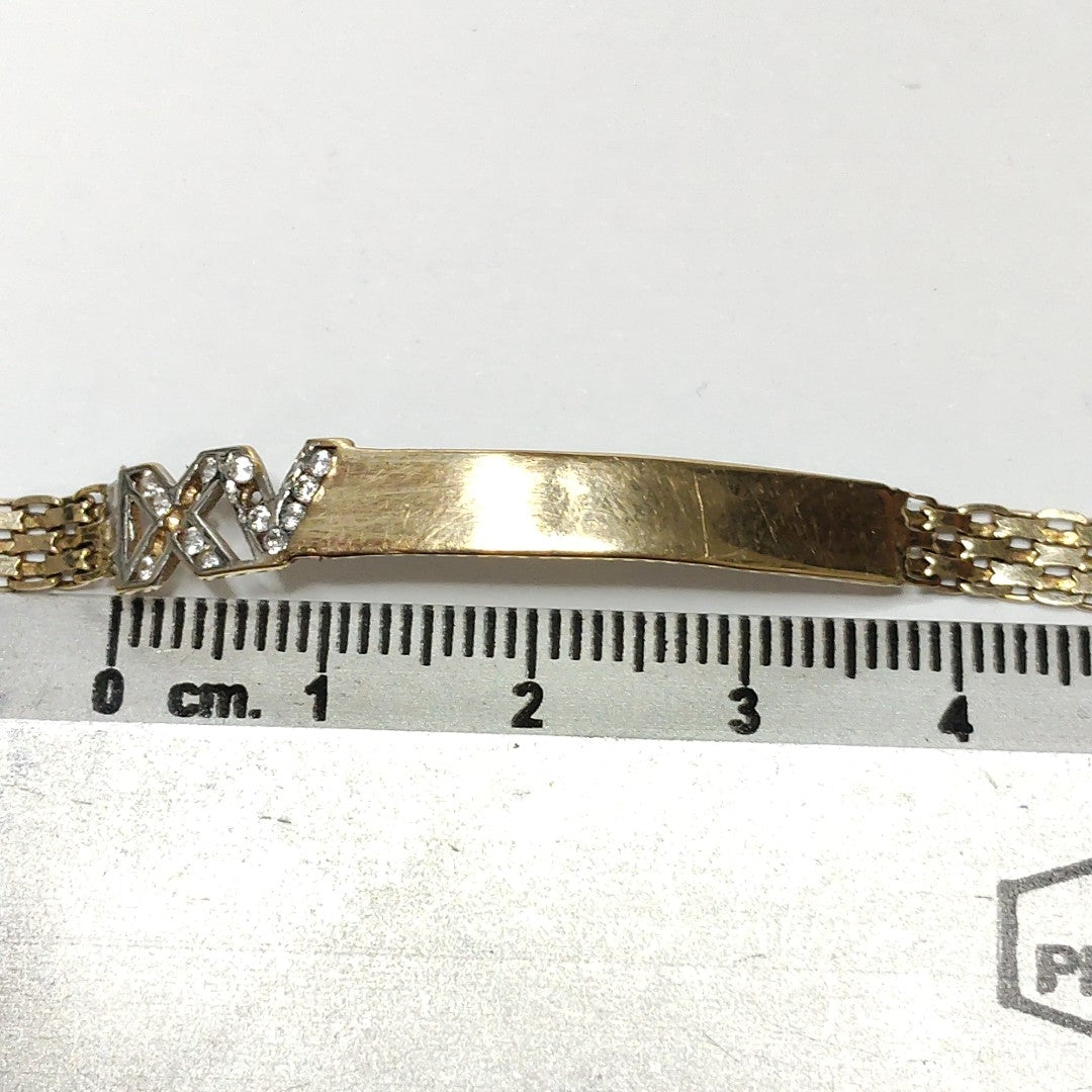 ESCLAVA ORO 10 K 4,50 GRMS (SEMINUEVO)