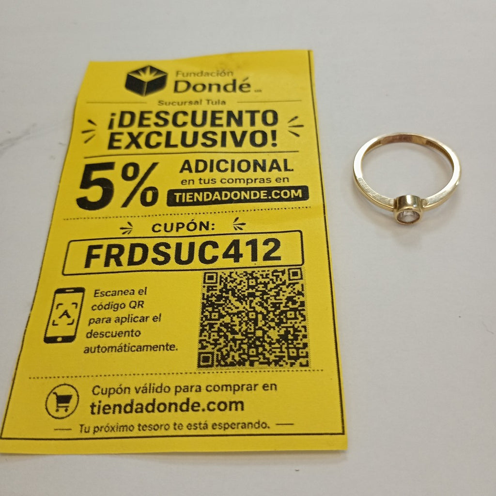 ANILLITO ORO 10 K 1,60 GRMS (SEMINUEVO)