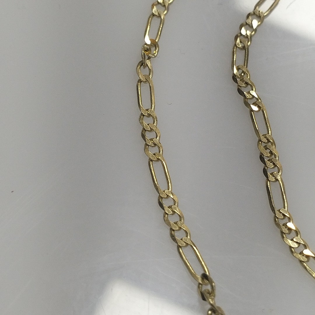 CADENA TEJIDO 3X1 14K 55 CM 5.2 GR (NUEVO)
