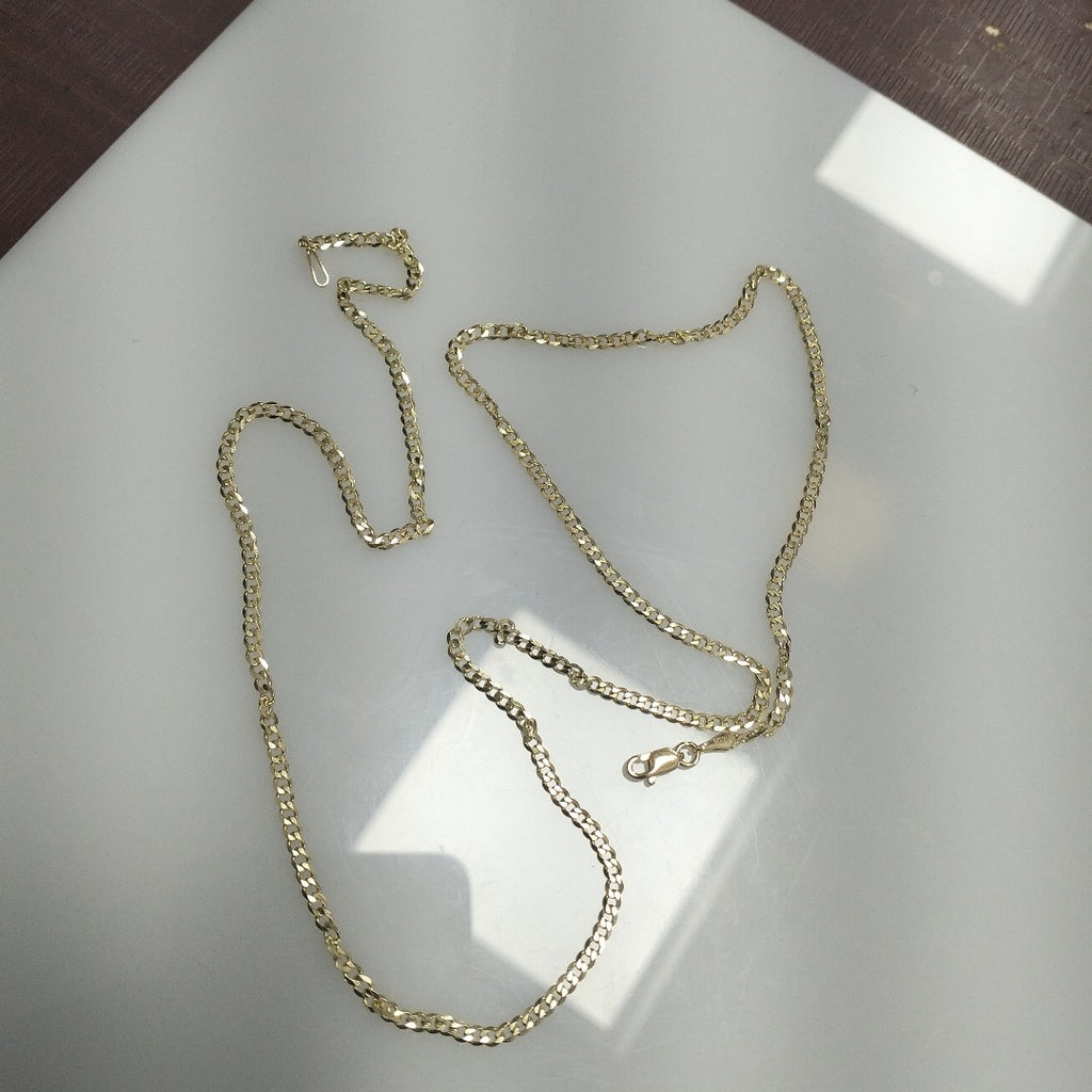 CADENA BARBADA 14K 60 CM 6 GR (NUEVO)