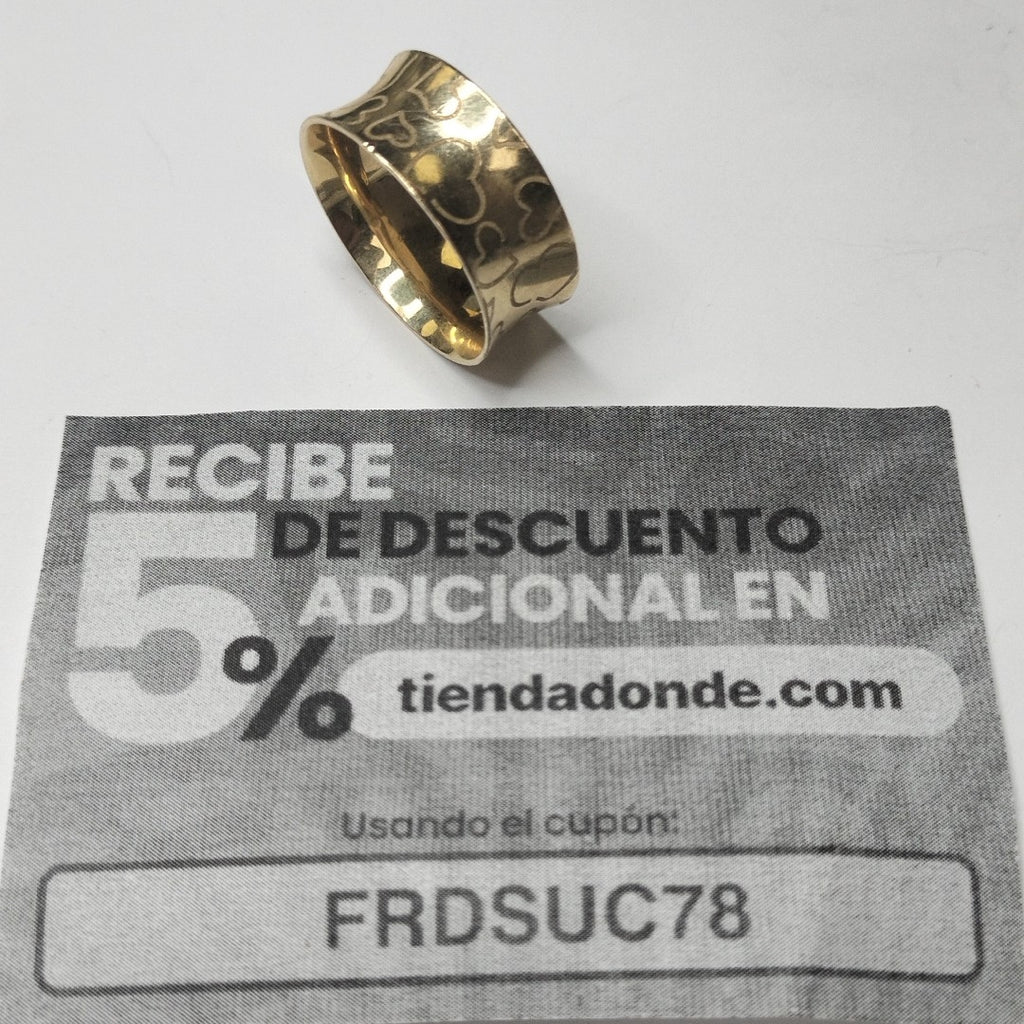 ANILLO ORO 14 K 4,40 GRMS (SEMINUEVO)
