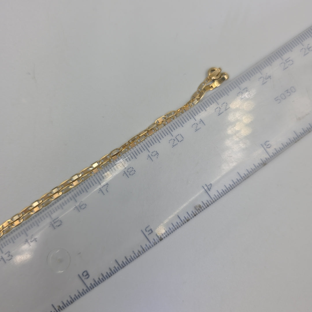 CADENA ORO, ORO COMBINADO 14 K 2.8 GRMS (SEMINUEVO)