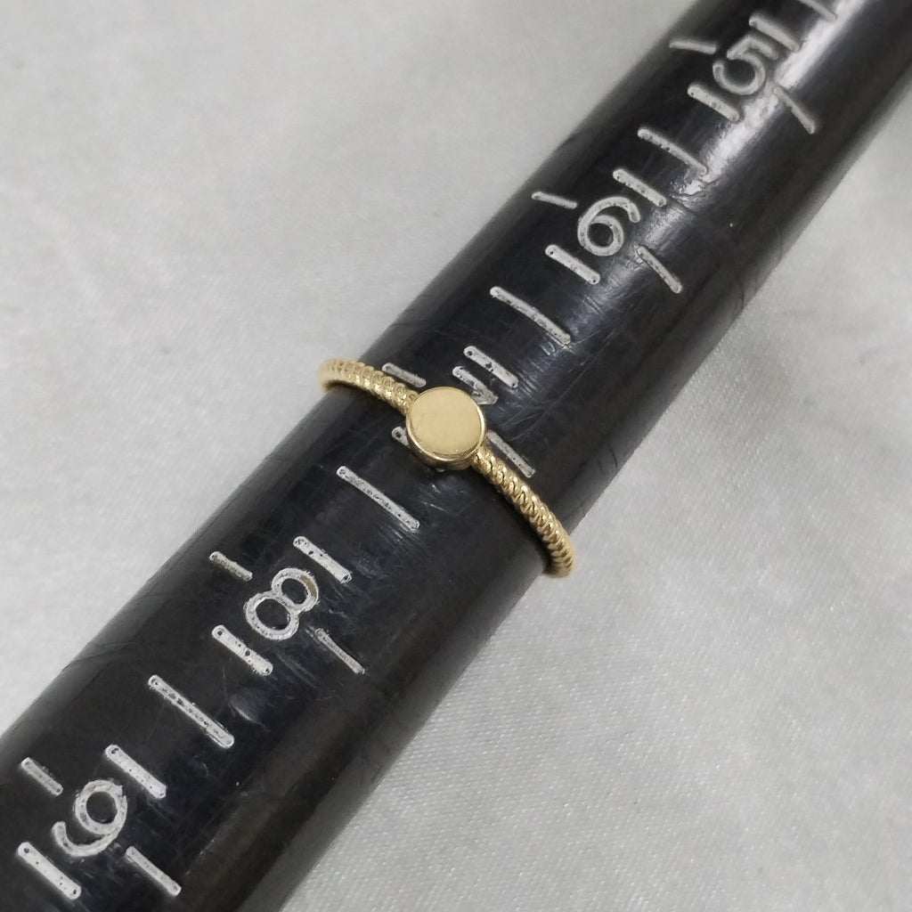 ANILLITO ORO 14 K 1,20 GRMS (SEMINUEVO)