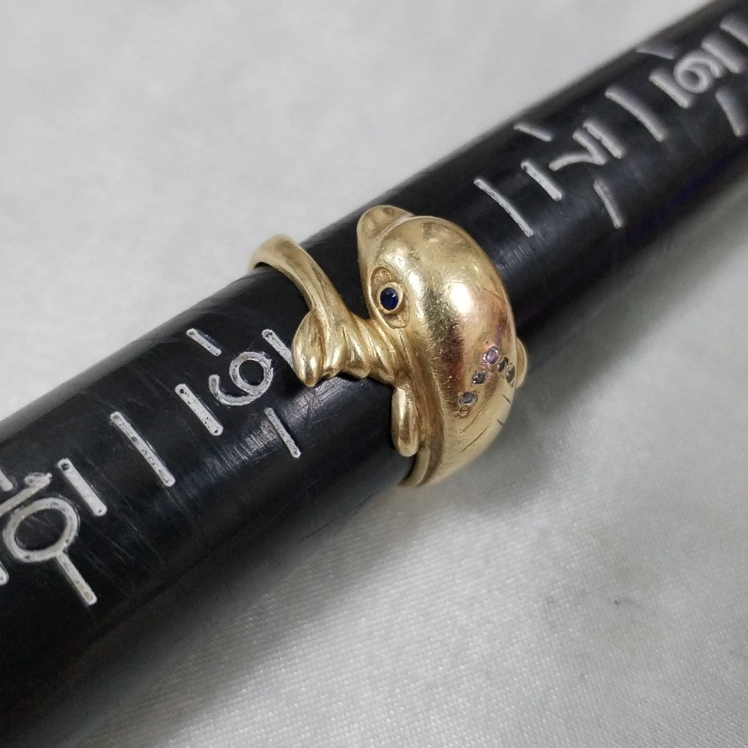 ANILLITO ORO 14 K 5.5 GRMS (SEMINUEVO)