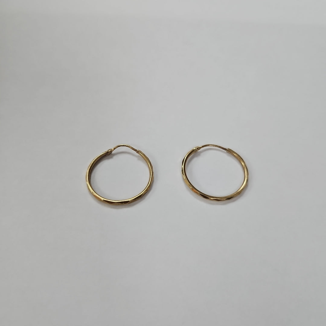 ARRACADAS PAR ORO 14 K 1,30 GRMS (SEMINUEVO)