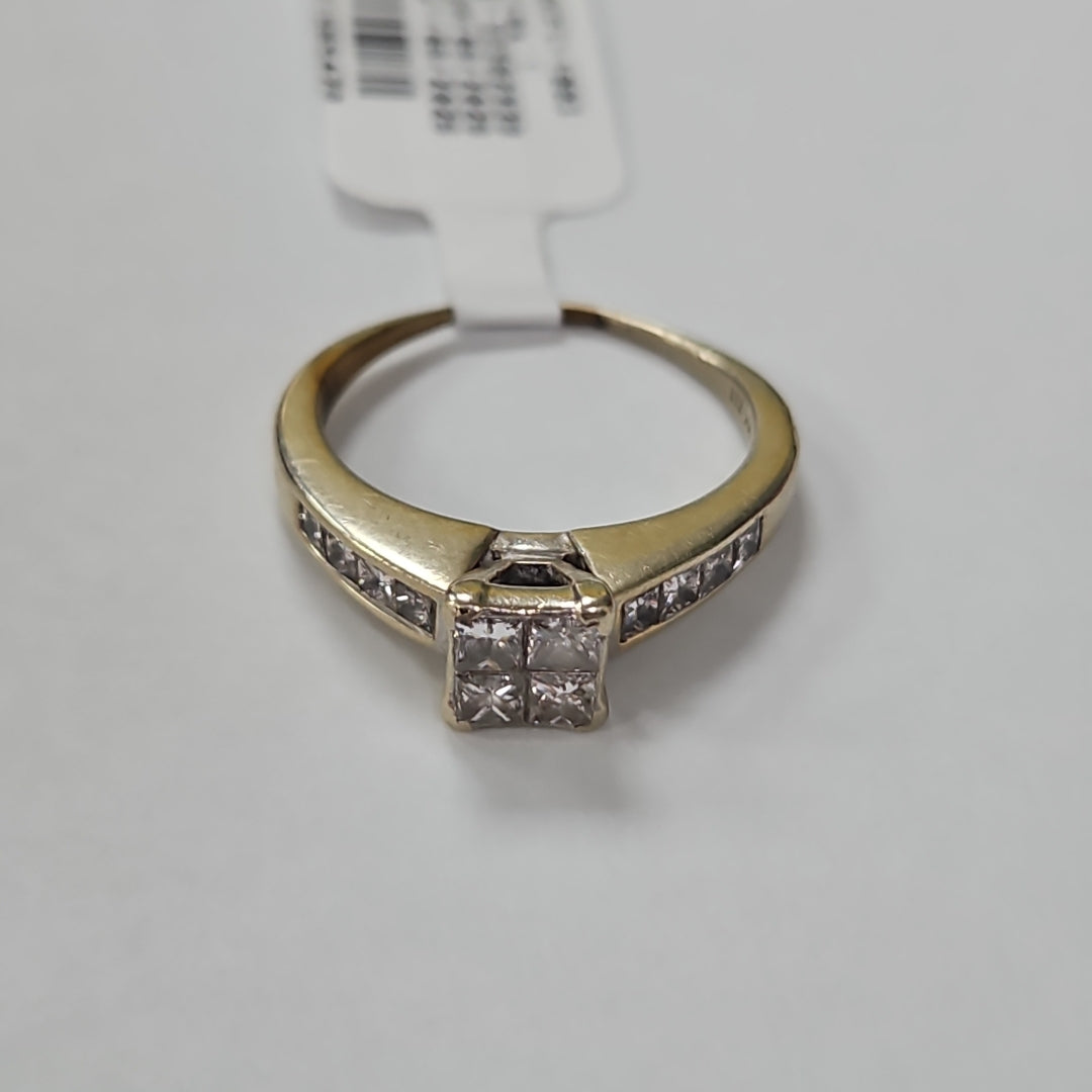 ANILLITO ORO BLANCO 14 K 4,00 GRMS (SEMINUEVO)