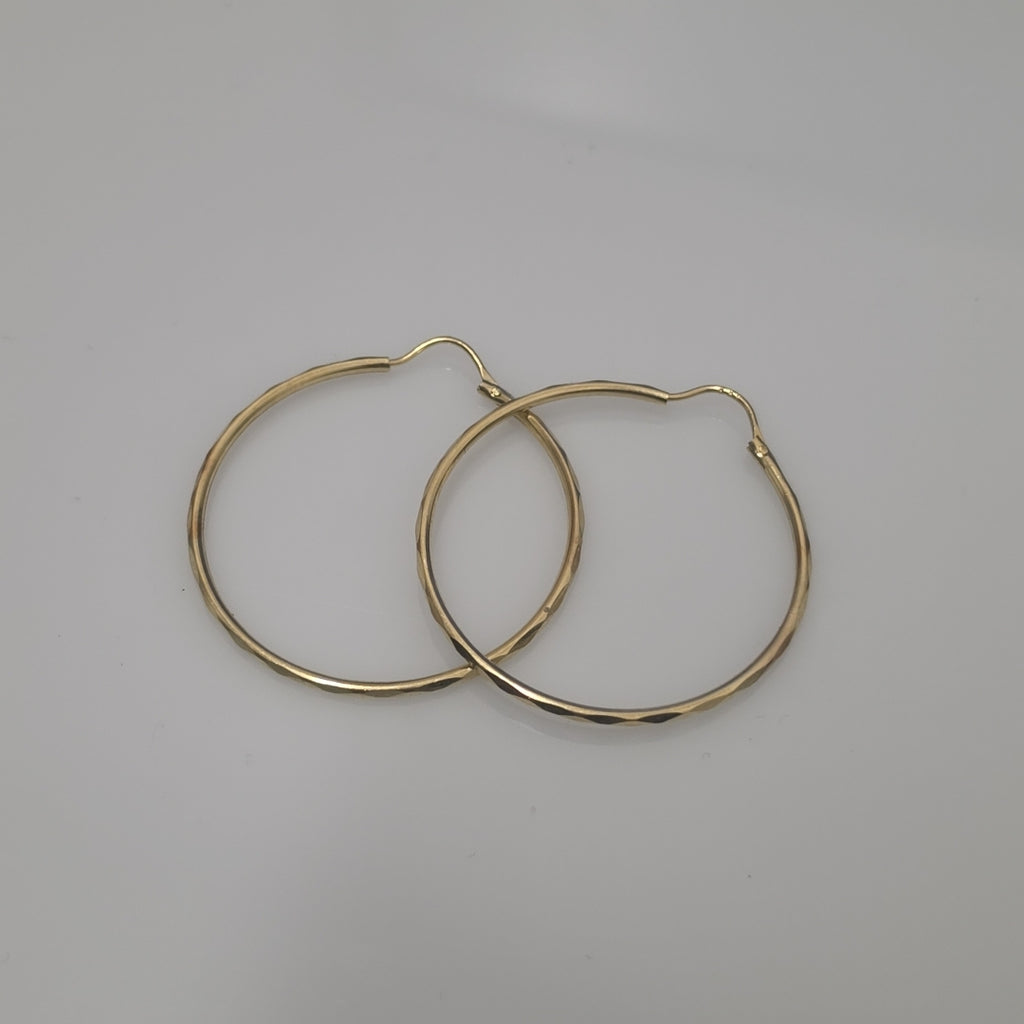 ARRACADAS PAR ORO 14 K 2,10 GRMS (SEMINUEVO)