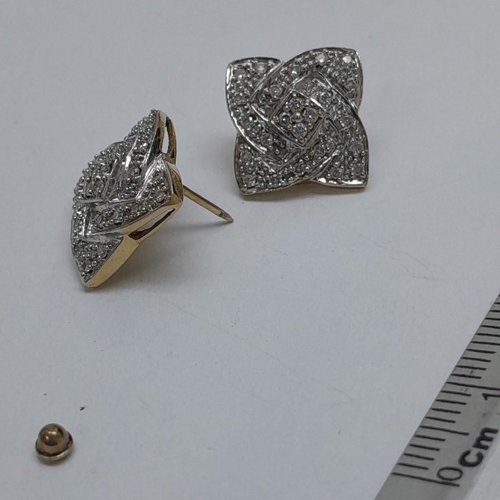 BROQUELES PAR ORO 14 K 6.2 GRMS (SEMINUEVO)
