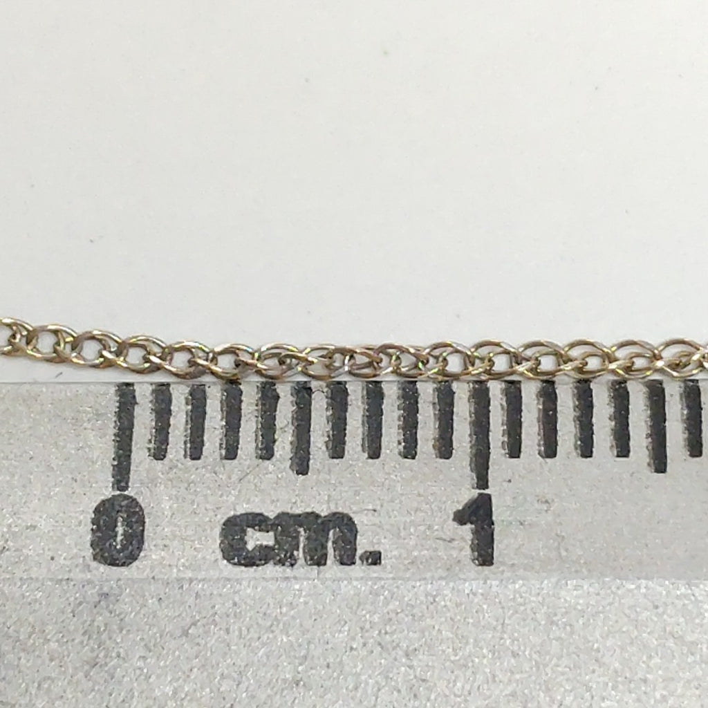 CADENA ORO BLANCO 14 K 1,20 GRMS (SEMINUEVO)