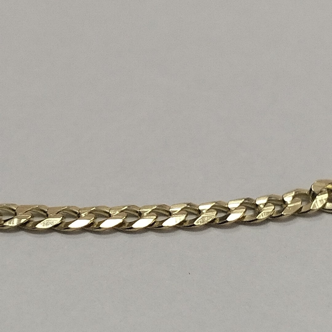PULSERA BARBADA 14K 21 CM 3.8 GR (NUEVO)