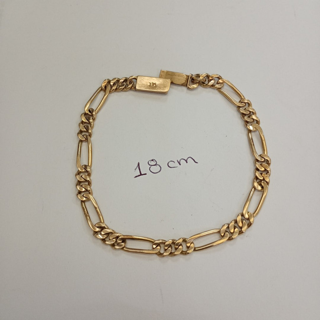 PULSERA ORO 14 K 9.6 GRMS (SEMINUEVO)