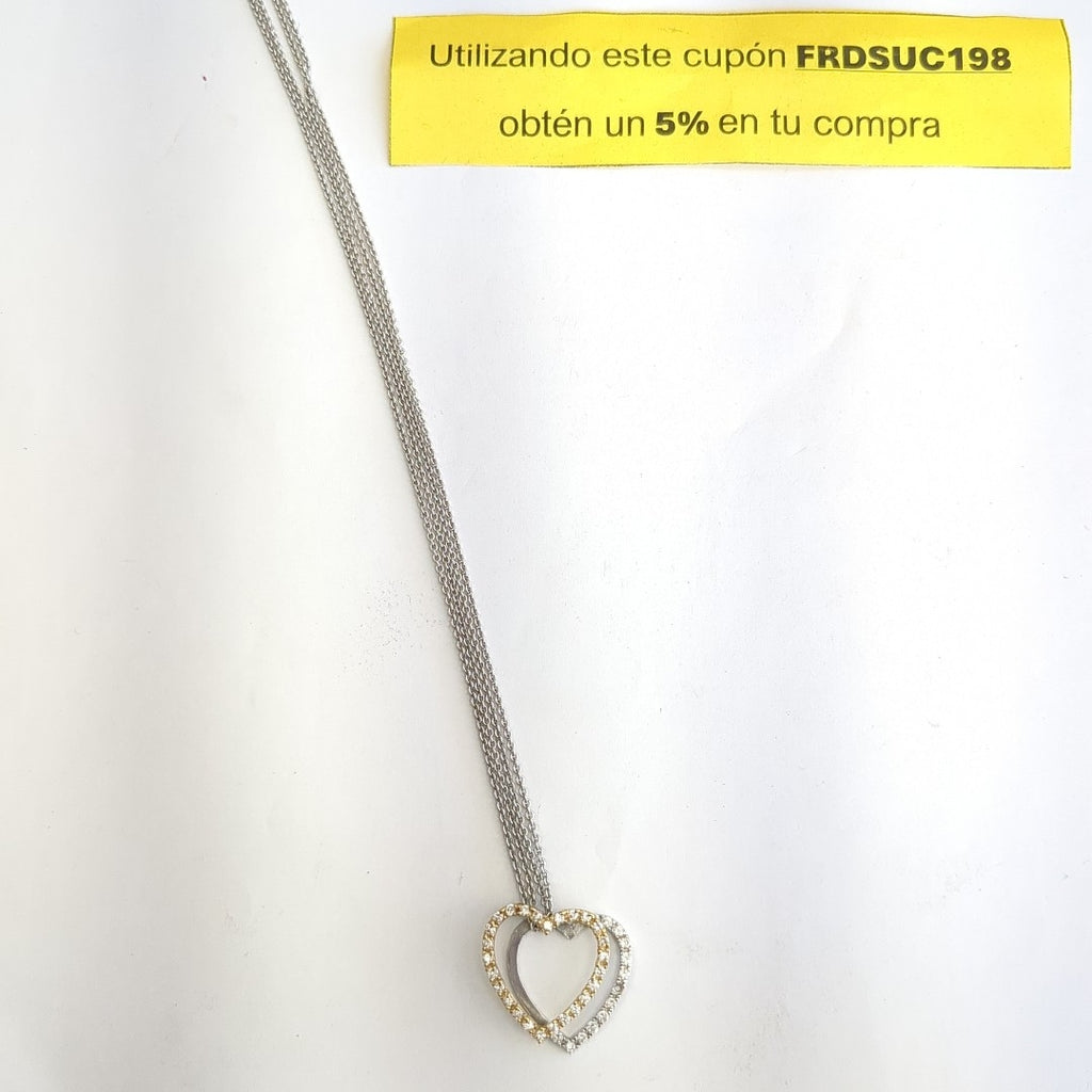 CADENA ORO COMBINADO 10 K 8,40 GRMS (SEMINUEVO)