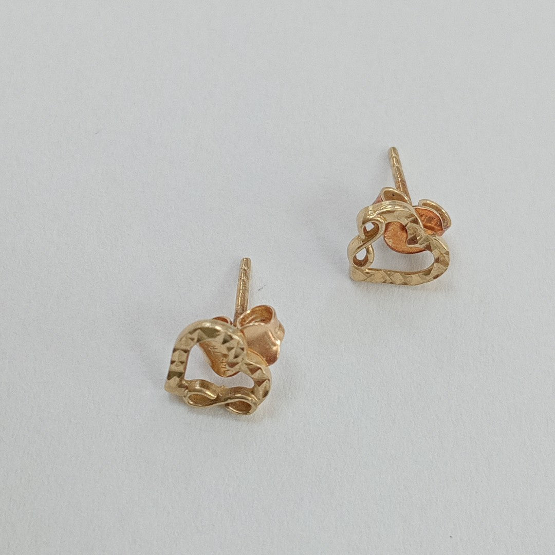 BROQUELES PAR ORO 10 K 0,80 GRMS (SEMINUEVO)