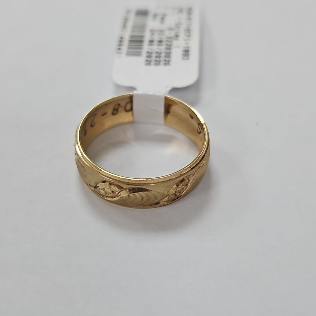 ARGOLLA ORO 10 K 1.9 GRMS (SEMINUEVO)