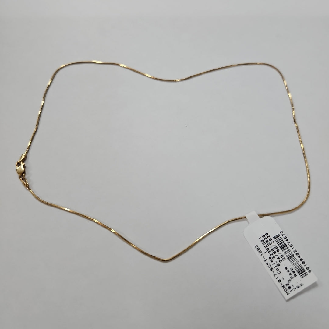 CADENA ORO 14 K 2,70 GRMS (SEMINUEVO)