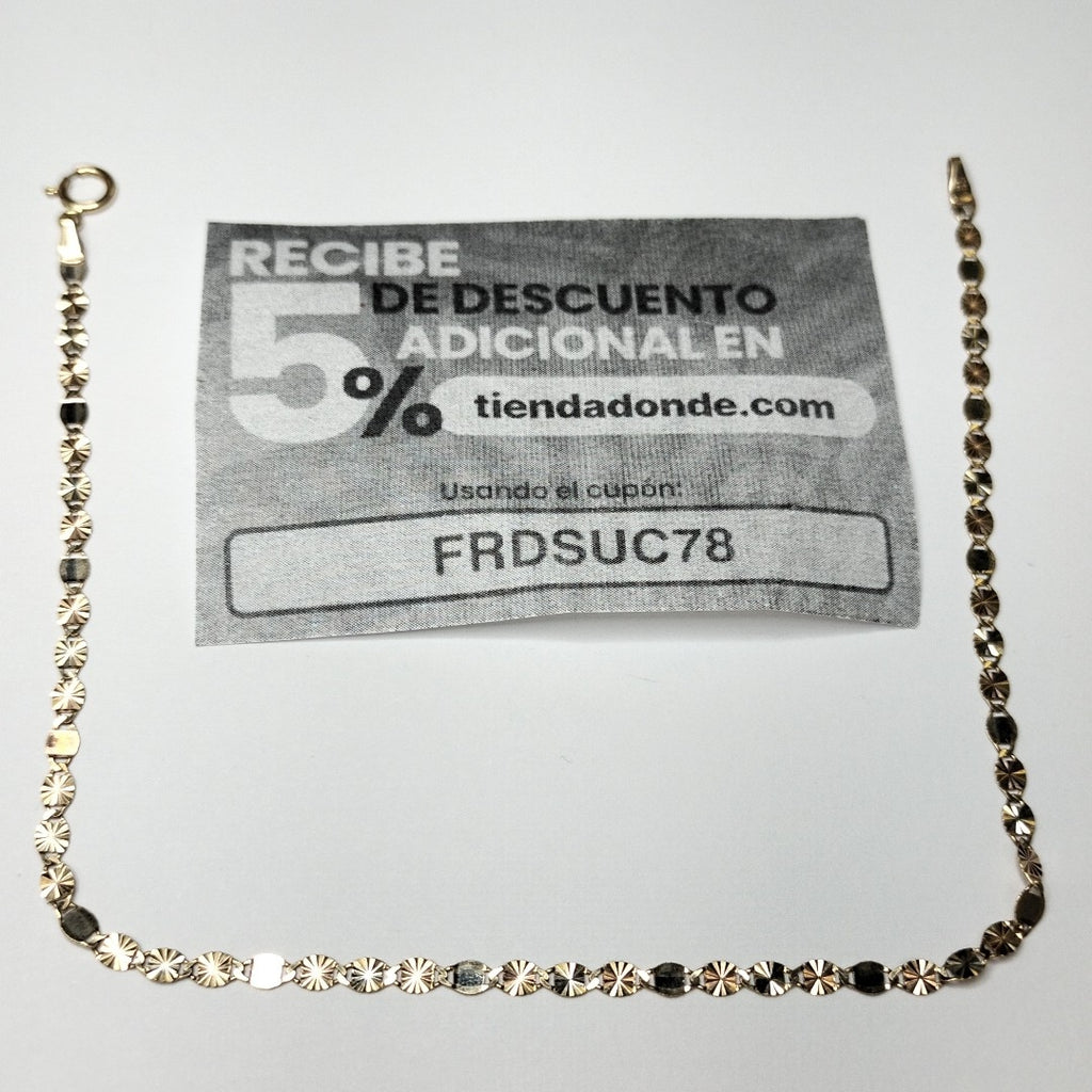 PULSERA ORO 14 K 1.4 GRMS (SEMINUEVO)