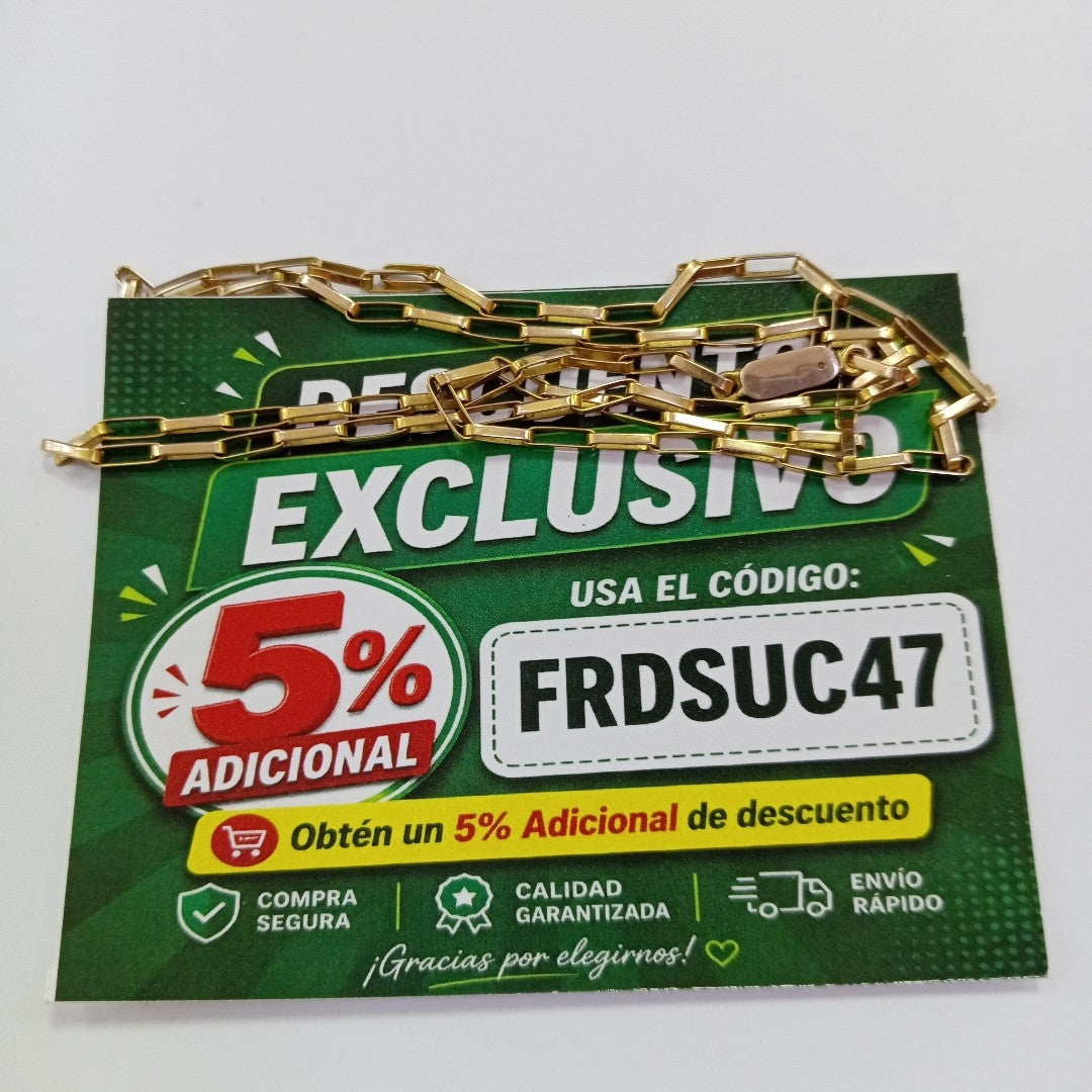 CADENA ORO 8 K 7.1 GRMS (SEMINUEVO)