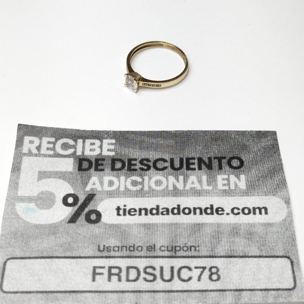 ANILLITO ORO 10 K 1.2 GRMS (SEMINUEVO)