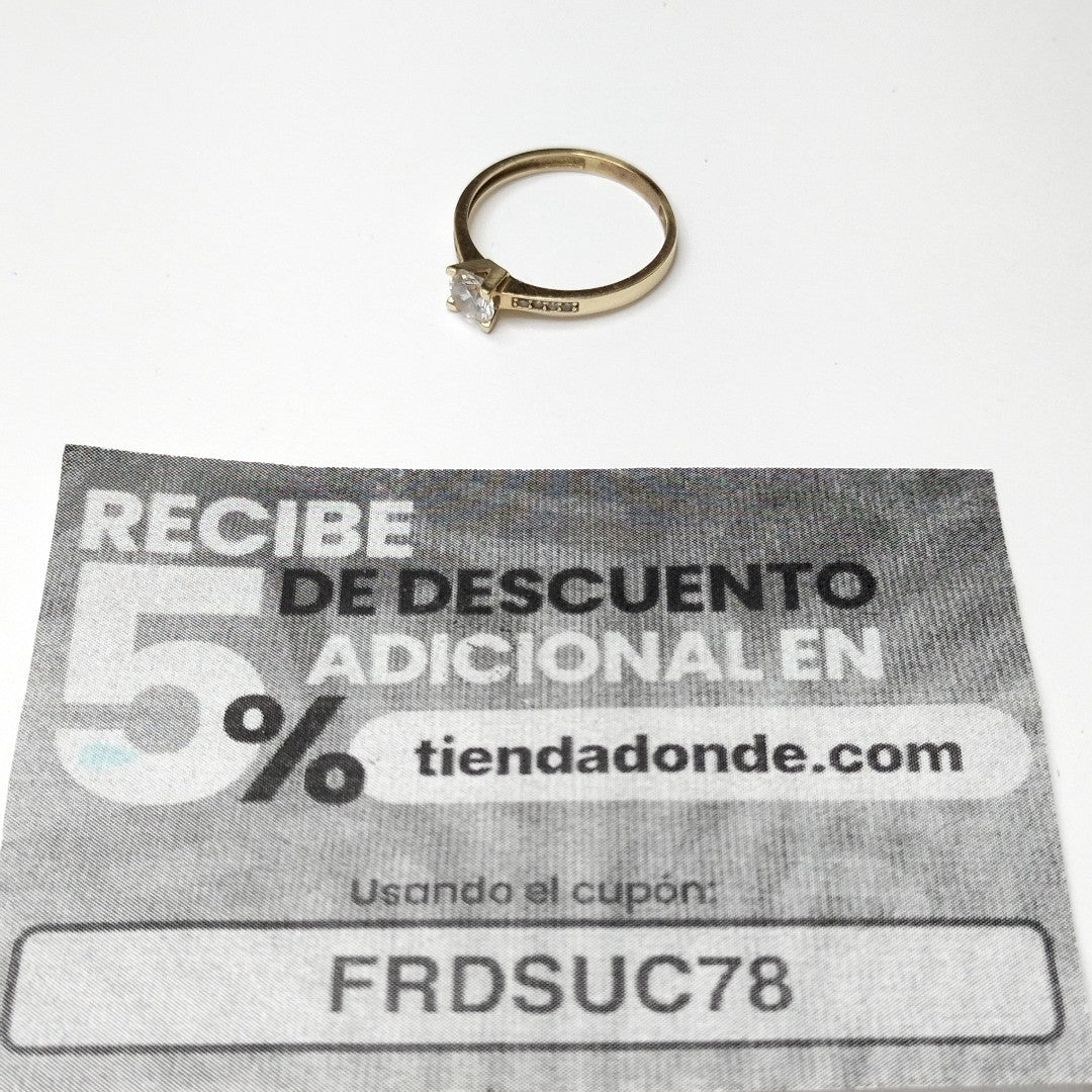 ANILLITO ORO 10 K 1.2 GRMS (SEMINUEVO)