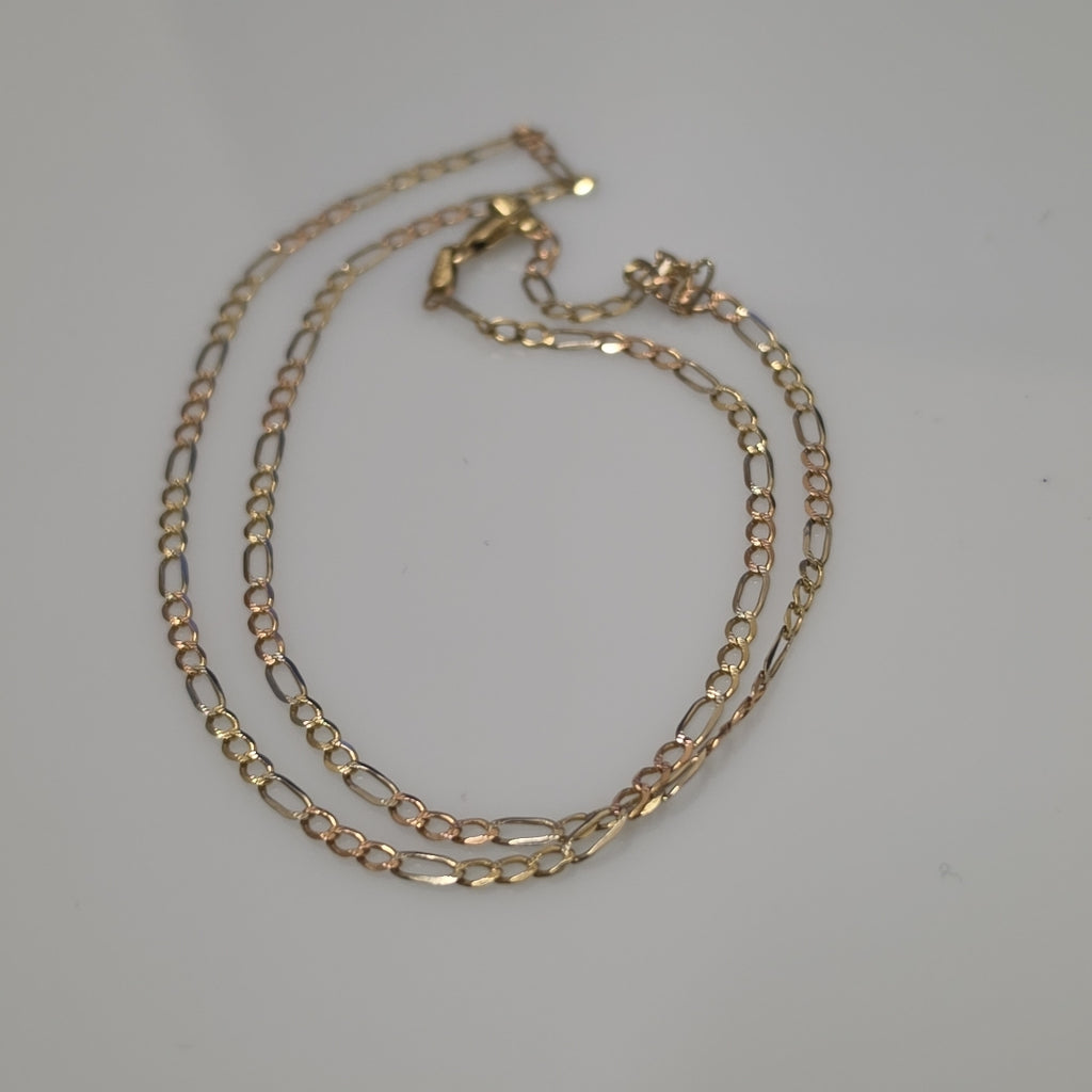 CADENA ORO COMBINADO 14 K 3,80 GRMS (SEMINUEVO)