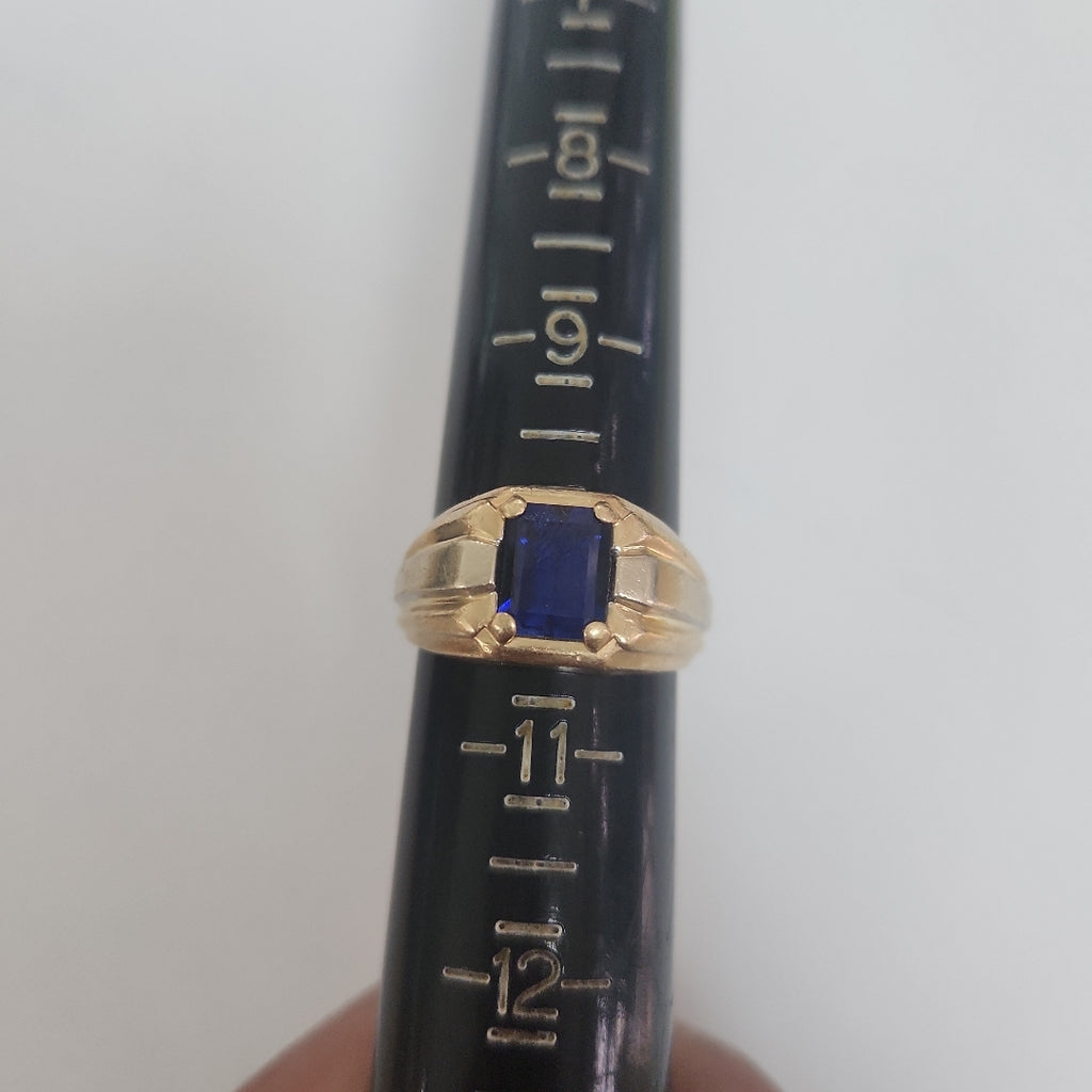 ANILLO ORO, RODIADO 10 K 10.1 GRMS (SEMINUEVO)
