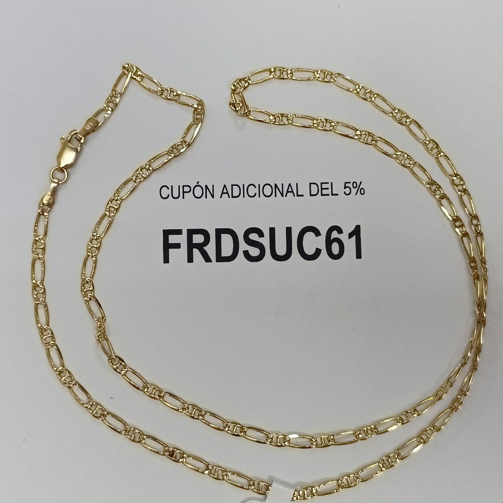 CADENA ORO 14 K 7.9 GRMS (SEMINUEVO)